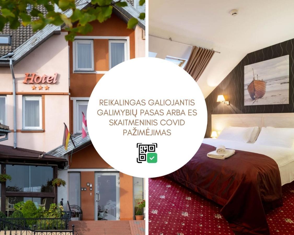 Hotel Pajurio Vieskelis ไคลเพดา ภายนอก รูปภาพ